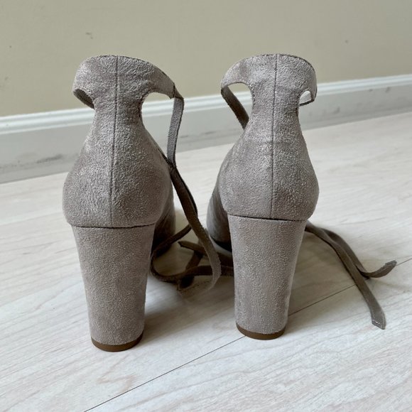 Impo Shoes Impo Tavin Taupe Block Heels Size 7 With Box Poshmark